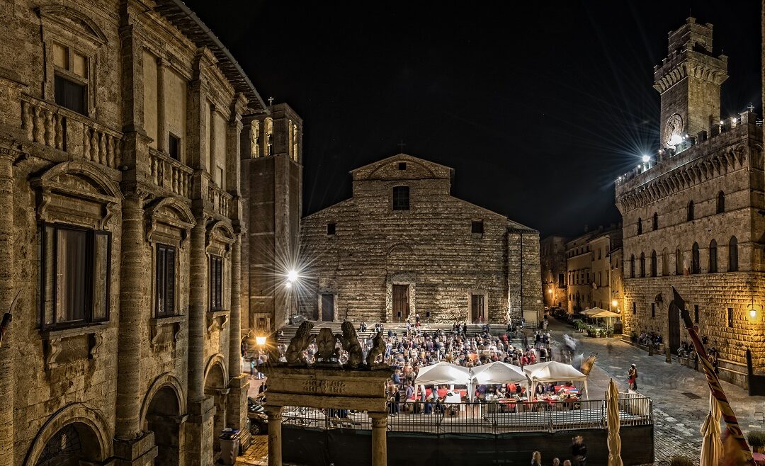 Montepulciano teatro di Nobili eventi enogastronomici